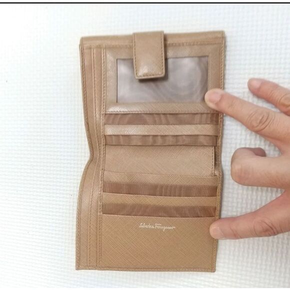 Salvatore Ferragamo Small Trifold Wallet - Picture 4 of 7